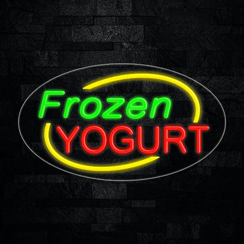 Frozen Yogurt Flex-Led Sign