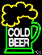 Cold Ice Beer Neon Sign