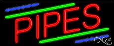 Pipes Business Neon Sign