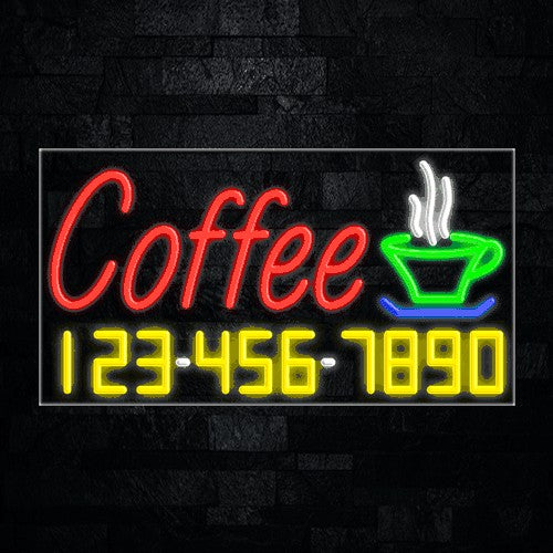 Coffee Flex-Led Sign