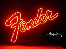 Fender Neon Sign