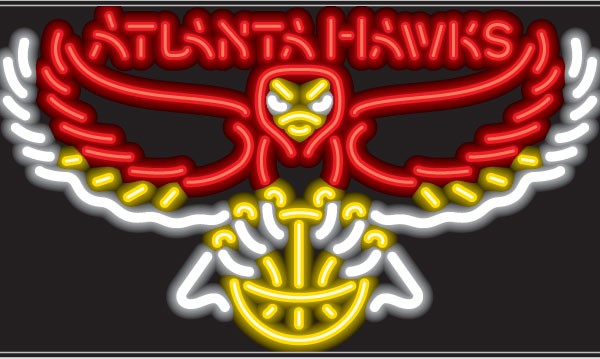 Atlanta Hawks Neon Sign