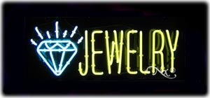 Jewelry Logo Neon Sign