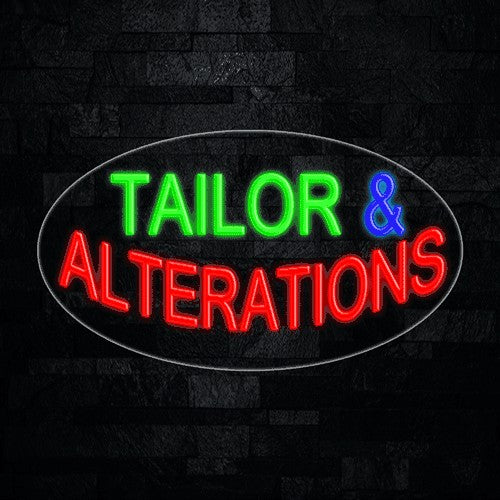 Tailor & Alterations Flex-Led Sign
