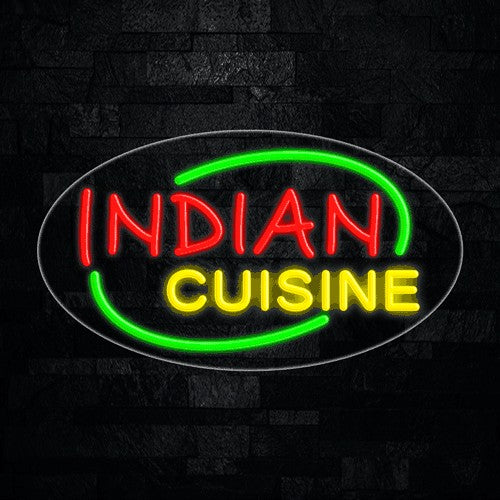 Indian Cuisine Flex-Led Sign