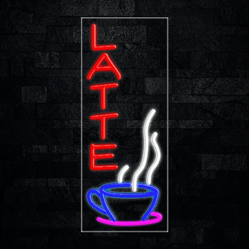 Latte Flex-Led Sign