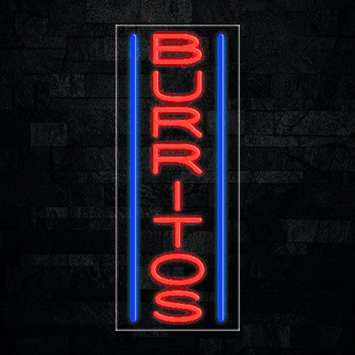 Burritos Flex-Led Sign