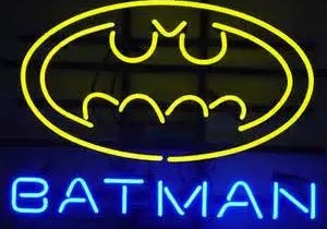 Batman Logo Neon Sign