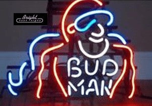 Bud Man Neon Sign