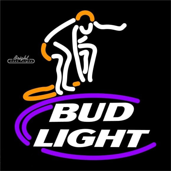 Bud Light Surfer Neon Sign
