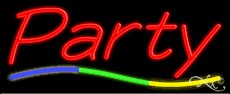 Party Business Neon Sign