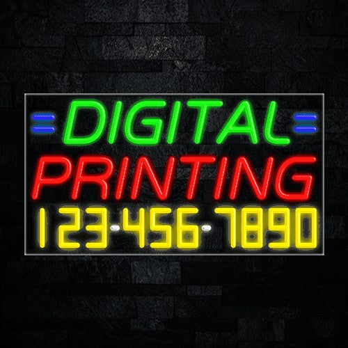 Digital Printing Flex-Led Sign