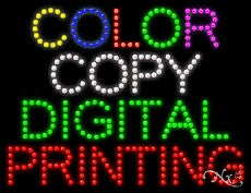Color Copy Digital Printing LED Sign