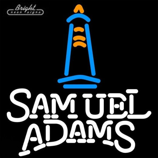 Samuel Adams Light House Neon Sign