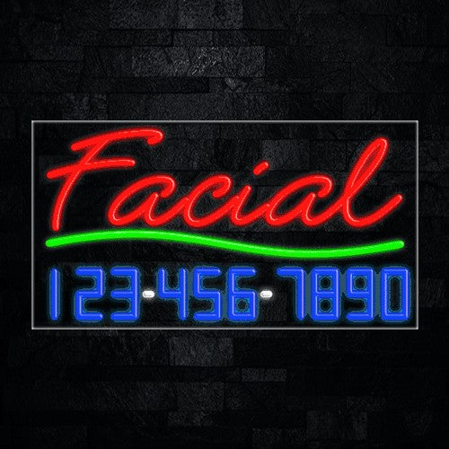 Facial Flex-Led Sign