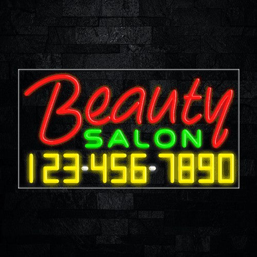 Beauty Salon Flex-Led Sign
