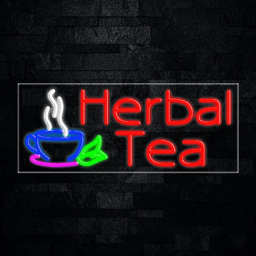 Herbal Tea Flex-Led Sign