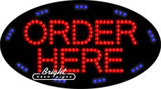 Order Here LED Sign