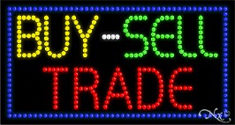 Buy Sell Trade LED Sign