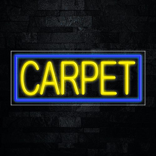 Carpet Flex-Led Sign