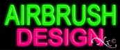 Airbrush Design Economic Neon Sign