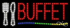 Buffet LED Sign