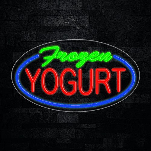 Frozen Yogurt Flex-Led Sign