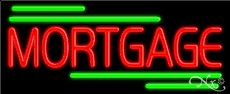Mortgage Business Neon Sign