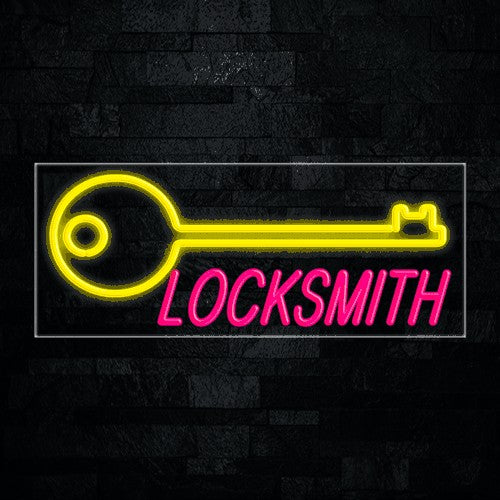 Locksmith, Logo Flex-Led Sign