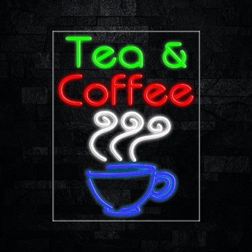 Tea & Coffee Flex-Led Sign