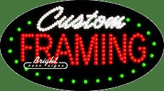 Custom Framing LED Sign