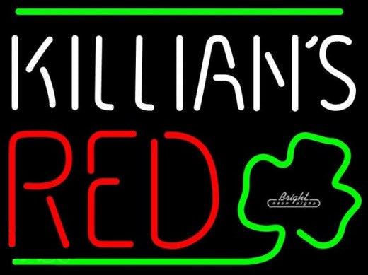 Killians Shamrock Neon Sign