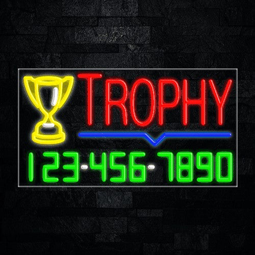 Trophy Flex-Led Sign