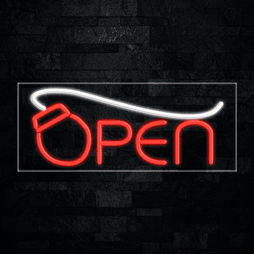 Open Computer Flex-Led Sign