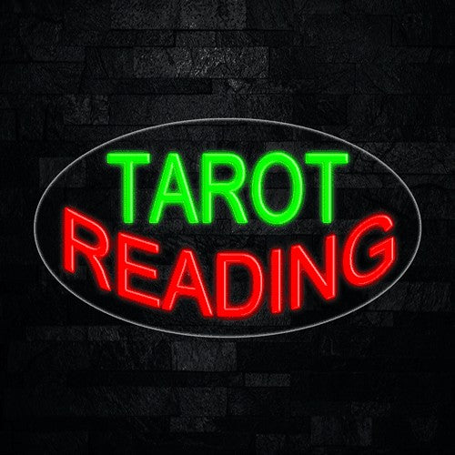 Tarot Reading Flex-Led Sign