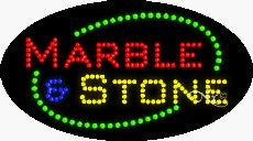 Marble & Stone LED Sign