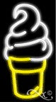 Ice Cream Logo2 Economic Neon Sign