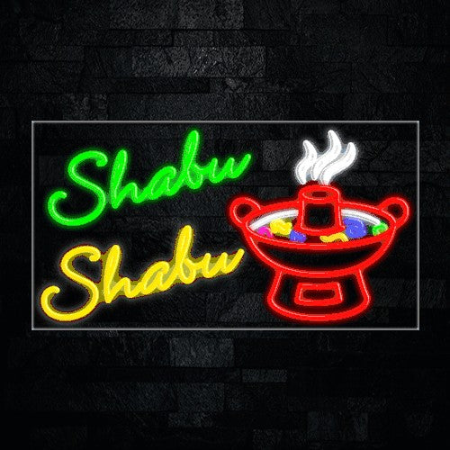 Shabu Shabu Flex-Led Sign