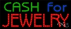 Cash for Jewelry LED Sign