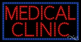 Medical Clinic LED Sign