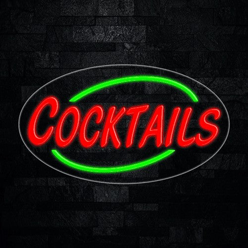Cocktails Flex-Led Sign