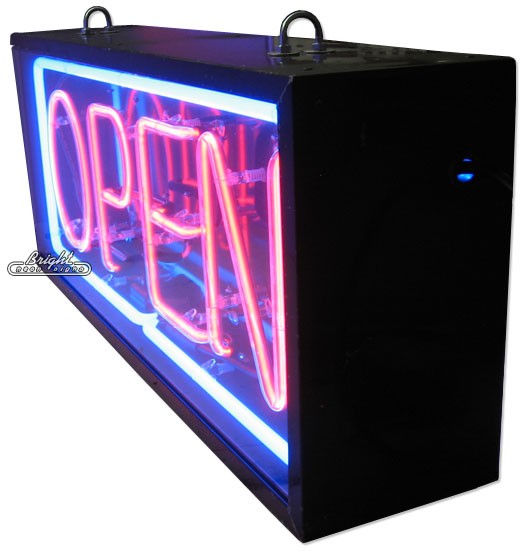 Outdoor Neon Open Signs Double Faced Neon Open Signs 2 Sided Outdoor Neon Signs only 1,179.
