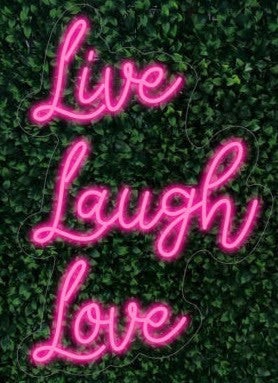 Live Laugh Love LED FLEX Sign