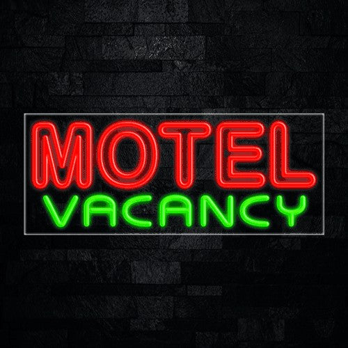Motel Vacancy Flex-Led Sign