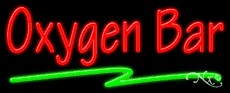 Oxygen Bar Business Neon Sign