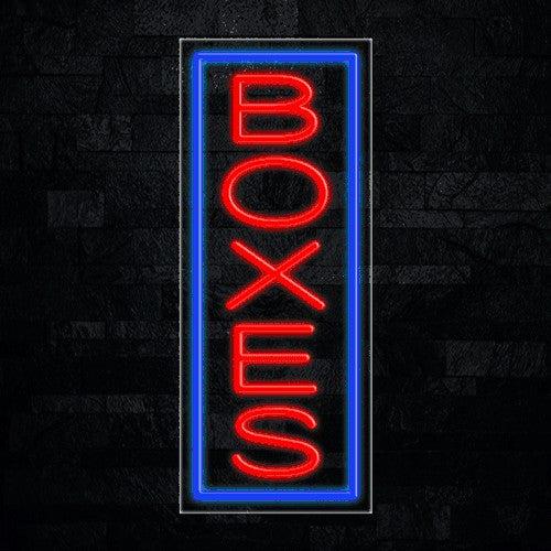 Boxes Flex-Led Sign