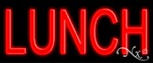 Lunch Economic Neon Sign