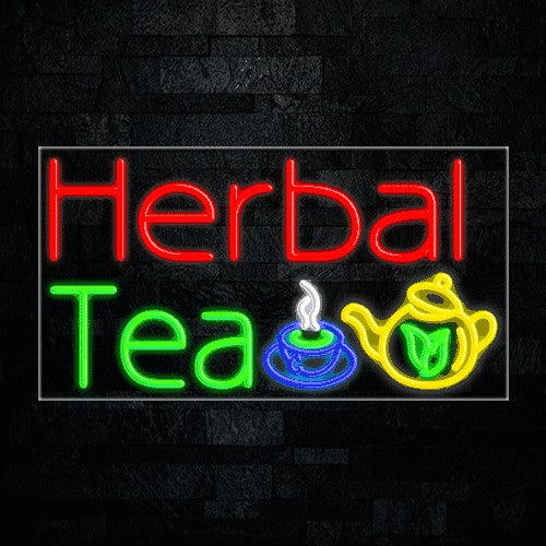 Herbal Tea Flex-Led Sign