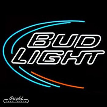 Bud Light Logo Neon Sign