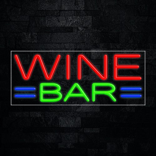 Wine Bar Flex-Led Sign
